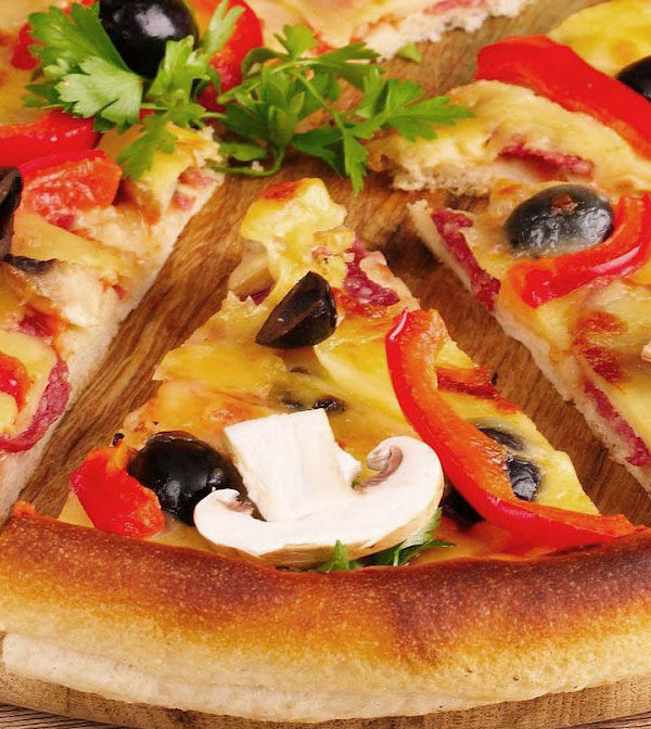 Здравословна пица с повече зеленчуци